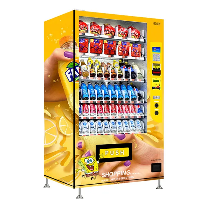 QR code scan cashless e-wallet apple pay vending machine