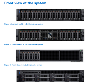 Prix d'usine Dells R7615 AMD EPYC 9454 2.75GHz 8SFF Disque dur 2U Rack Server 64 Go de mémoire R7625 Fabriqué en Chine en stock - Product Image 2