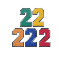 Vente en gros de patchs en chenille amusants, personnalisables, pour Halloween, fleurs/coeurs, broderie 3D, patchs en chenille à coller à chaud