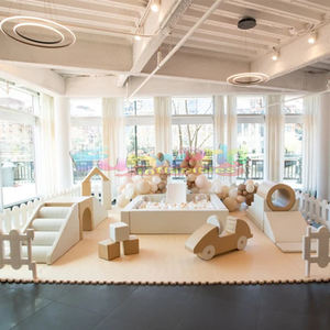 Équipement de jeu pour enfants en mousse, clôture de terrain de jeu, piscine à balles, blocs pliables pour bébés, équipement de jeu souple, fosse à balles en mousse - Product Image 5