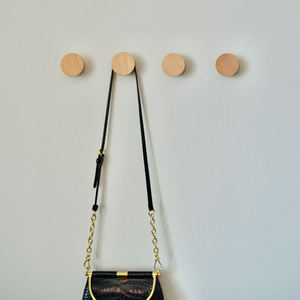 Interior Nordic Clothes Decorative <b>Wall</b> Mounted Wooden Hanging <b>Coat</b> <b>Rack</b> <b>Wall</b> Hook - Product Image 4