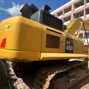 L'origine du Japon a employé l'excavatrice PC450-8 de pelle rétrocaveuse de KOMATSU excavatrice de KOMATSU PC450 45 tonnes avec la ligne de marteau - Product Image 1
