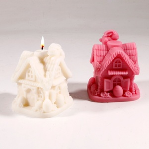 TangChu Rabbit Holding House Silicone Candle Mold for Making <b>Soap</b> Dishes, Jewelry Trays, Candles and Home Organizers - Product Image 5