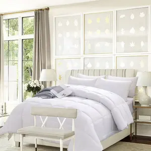 白色酒店卧室被子羽绒被替代床被子供家庭使用