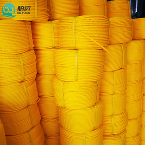 Corde en PE 4-10 mm à 3 brins, corde plastique épaisse et colorée pour <span class=keywords><strong>la</strong></span> pêche marine, les cages aquacoles et les filets de pêche - Grande Vente - Product Image 1