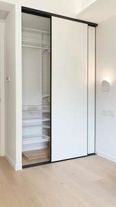 Tủ quần áo cửa trượt tối giản, tủ đựng đồ phòng ngủ cỡ lớn |   Phong cách tối giản, tiết kiệm không gian tối ưu - Product Image 4