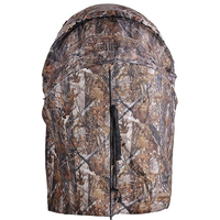 Durable Wasserdicht 1 Mann Falten Stuhl Boden Deer Jagd Blinde Verstecken Woods Camouflage Zelt