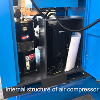 Top 7.5KW 10HP 15KW 20HP 4-IN-1 Compresseur d'air industriel 8bar 10bar 12bar 16bar 11KW 15HP 22KW 30HP Sécheur d'air Compresseur à vis