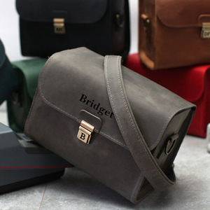 Retro PU leather SLR <b>camera</b> shoulder <b>bag</b>, outdoor portable digital <b>camera</b> shoulder <b>bag</b>, photographer's <b>camera</b> gift - Product Image 4