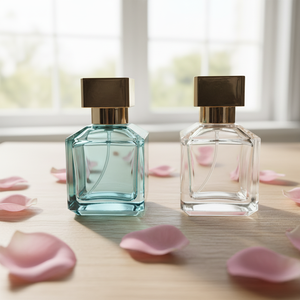 Nouvelle bouteille <span class=keywords><strong>de</strong></span> <span class=keywords><strong>parfum</strong></span> en verre personnalisée <span class=keywords><strong>de</strong></span> 61 ml avec vaporisateur en aluminium et bouchon en plastique - Product Image 1