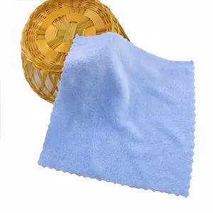 超细纤维珊瑚绒婴儿面巾毛巾30 * 30厘米高吸水手巾成人儿童