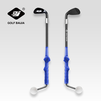 Golf Gold Internal Rotation Swing Trainer - bleu Maîtrisez la libération retardée du swing, pour droitiers.
