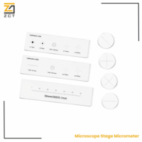 Stage Micrometer Calibration Slide for Stereo Microscope PCB Electronics Inspection and Measurement
