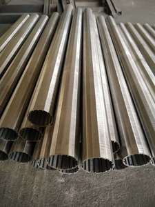 Tubo Filtro a Filo Scanalato Johnson Screen in Acciaio Inox 304 316, Perfettamente Rotondo, a Cuneo, con Fori da 316 <span class=keywords><strong>Micron</strong></span> - Product Image 6