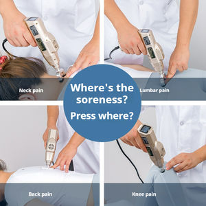 Американский Электрический мануальный пистолет для снятия глубокой боли, инструменты для регулировки активатора позвоночника, устройства для коррекции тяги и коррекции - Product Image 2