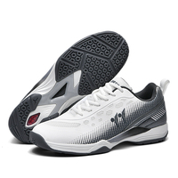 Chaussures de tennis respirantes, antidérapantes, amortissantes, résistantes à l'usure, offrant un soutien stable, pour hommes et femmes, pour les terrains intérieurs et extérieurs.