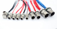 Connecteur de câble sous-marin étanche IP69K en acier inoxydable mâle/femelle L-Ultra Small 28-Core Deepwater Power Seaconn 3P 4P 6P