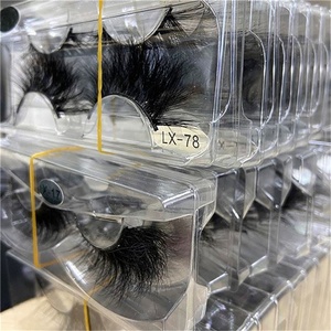 lahes eyelashes mink 19mm 25mm eyelash packing circle custom lashbox packaging