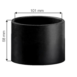 Raccordo in Gomma Diametro 101mm per Tubi e Condotte di Aspirazione Aria - Product Image 1