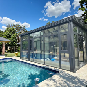 Nuovo Modello di Veranda Solare in Lega di Alluminio del Marchio Ou Zhi, Verande e Giardini d'Inverno Popolari - Product Image 1
