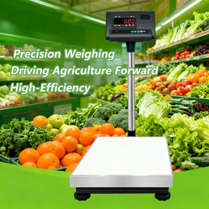 औद्योगिक डिजिटल वेट प्लेटफॉर्म बेंच ने 40*50 सेमी 150 किलोग्राम क्षमता 10 ग्राम सटीकता एलसीडी/नेतृत्व/टच स्क्रीन - Product Image 4
