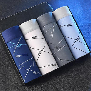 Boxer da uomo di media altezza pantaloni di grandi dimensioni stile giovanile pantaloncini per ragazzi Design senza soluzione di continuità con Logo personalizzato - Product Image 2