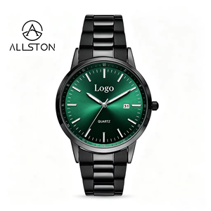 Montre à quartz pour homme Super Custom Invic, bracelet en cuir et acier inoxydable, cadran analogique simple, diamètre 40 mm, vente chaude, montre tendance OEM - Product Image 3