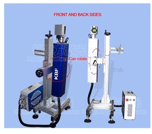 Sản xuất Fly đánh dấu nhựa kim loại chai Dog Tag Máy Khắc sợi Laser đánh dấu máy - Product Image 6