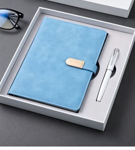 Promo Vente en Gros Coffret Cadeau Luxe A5 Personnalisé Coffret Cadeau Carnet en Cuir PU - Product Image 4