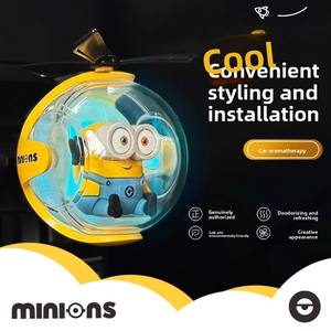 Ambientador de <span class=keywords><strong>Coche</strong></span> de Lujo con Diseño de Dibujos Animados, Clip de Ventilación de Fragancia de Plástico Sólido, Gel Ambientador con Diseño de Minions, Hello Kitty y Teddy - Product Image 3