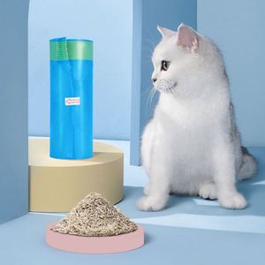 Sacs à litière pour chat en plastique anti-fuite de haute qualité - Marque BLSPE écologique 87x40cm, contrôle des odeurs renforcé, logo personnalisé - Product Image 6
