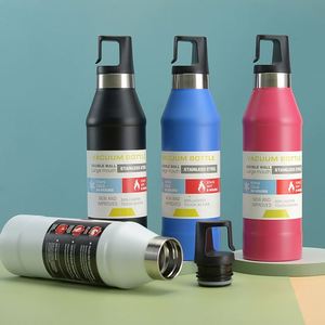Portable Sports Water Bottle, Stainless Steel Vacuum Insulated Cup, Hiking <b>Kettle</b>, Outdoor Travel Water Bottle - Product Image 2