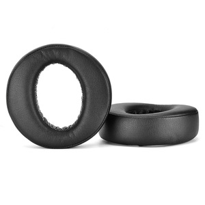 Coussinets d'oreille en cuir protéiné et mousse à mémoire de forme pour casque Jabra Evolve 80 UC - Product Image 5