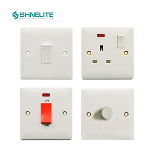 <span class=keywords><strong>Prise</strong></span> murale électrique à interrupteur 13A de la gamme Victory, design ultra-plat, haute qualité, en bakélite britannique - Product Image 5