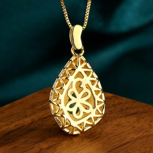 Rz ट्रेंडिंग उत्पाद सबसे ज्यादा बिकने वाले नेकलेस सेट फैशन ज़िरकोनिया आभूषण निर्माता महिला गहने सेट और सामान - Product Image 4