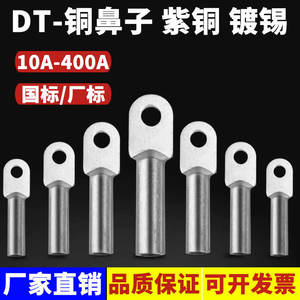 Terminales de Cobre Estañado DT para Equipos de Distribución de Energía, Terminales de Cable de Cobre de 16/25/35/70/95/185/240/300 mm - Product Image 5