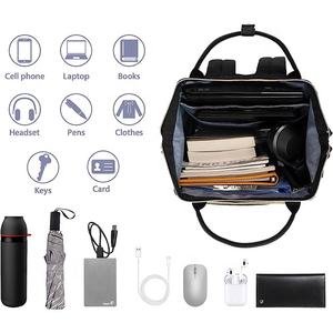 Sac à dos d'affaires multifonctionnel de haute qualité, imperméable, grande capacité, avec fermeture éclair USB, tendance, pour ordinateur portable, activités de plein air, personnalisable BSCI - Product Image 3