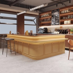 Comptoir de bar à café LED de style chinois M2, design de bar de restaurant, design de magasin de sushis, design de magasin de desserts, comptoir de boulangerie - Product Image 6