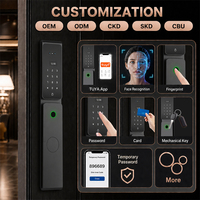 Cerradura Inteligente de Seguridad Residencial IP66 Impermeable con Reconocimiento Facial, Videoportero HD, WiFi y Tuya para Portones