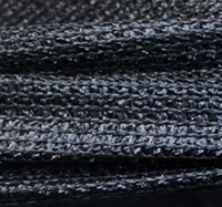Filet d'ombrage tissé en HDPE vierge à 100 % Tuniu, protection UV, épaisseur 50-300 g/m², forme personnalisable, pour usage extérieur en cour.