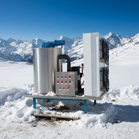 Fabricant chinois Haiyue, machine à fabriquer des glaçons en flocons de 3 tonnes, machine à glaçons en flocons commerciale, machine à glaçons en flocons industrielle avec certification CE