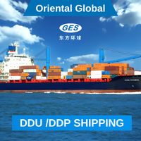 Agent maritime chinois à bon prix, services d'expédition maritime de la Chine vers les Émirats arabes unis, porte à porte, LCL + Express, 20-35 jours