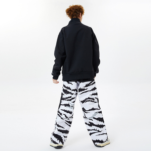 Pantalon à bretelles de ski personnalisé pour hommes salopette coupe-vent imperméable pantalon de ski à la taille - Product Image 5