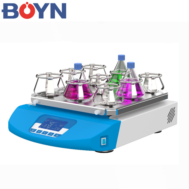 BNWSZ-15A High Speed Benchtop Orbital Shaker Laboratory Digital Stainless Steel 250x250 Tray Shaking Machine PC Control Timer