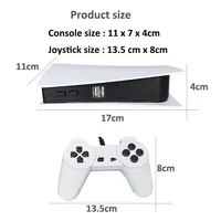 Console de Jeu Rétro 4K Sans Fil 2,4 GHz CE FCC RoHS, 200 Jeux, 2 Joueurs, Boîtier de Jeu d'Arcade Domestique, Clé de Jeu 128 Go, Fournisseur Personnalisé ODM