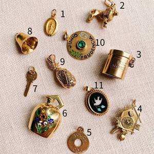 Nouvelle mode breloque bricolage étanche à la mode en acier inoxydable PVD or 18 carats pendentif sans décoloration pour la fabrication de bijoux - Product Image 4