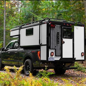 Offre Spéciale <span class=keywords><strong>prix</strong></span> direct d'usine porte de remorque en forme de larme de RV noir avec fenêtre de poussée porte en forme de larme de RV - Product Image 4