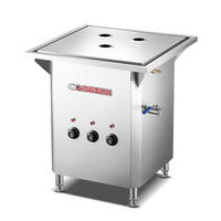 Baja tahan karat listrik komersial baru Cina Bao Bun & Steam Bun Steamer pangsit mesin makanan boneka