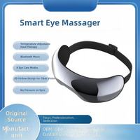RB RBEM Kabelloser USB Typ-C Augenmassagegerät mit Luftdruck Vibration Wärmefunktion und Musikfunktion Augenmaske