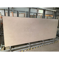 Dalles de pierre frittée en gros d'usine 1600x3200mm, aspect marbre poli mat, pour comptoirs, murs et revêtements de sol
